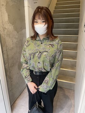 アイリー 名古屋(A/LEE) オレンジヘア