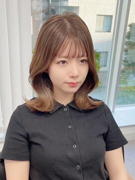 ネオリーブ クーロ(Neolive curro) 韓国前髪顔周り×小顔レイヤー[横浜/美髪/イメチェン/前髪矯正]