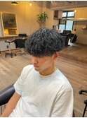 沖縄メンズ波巻きスパイラルパーマ