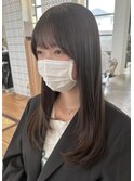 韓国レイヤー/艶髪ナチュラルベージュ