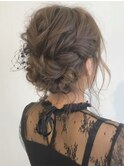 お呼ばれヘアアレンジ☆