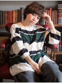 レトロフレンチの絶妙マッシュで個性を出してみて