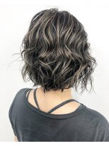 アオアクア バイ グルグル 小岩店(ao akua by GULGUL)&nbsp;前髪パーマ 人気！外国人風LAハイライトカラー 小岩