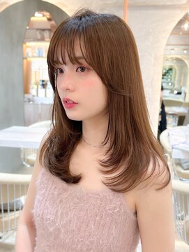 ロンド エスポワール 錦糸町(Lond espoir) ■ 前髪カタログアンブレラカラーこなれミディウェーブパーマ