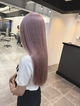 ペレ 栄店(PELE) 前髪/アンブレラカラー/こなれミディ/イメチェン/ウェーブパーマ