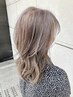 【山元限定/ケアカラー】白髪ぼかし全体ハイライト＋AVEDAカラー＋TR
