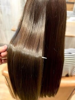 プレタポルテ(Pret-a'-Porter)の写真/話題の髪質改善《酸熱トリートメント》髪質診断から髪質状態に合わせた最適なヘアケアをセレクト。