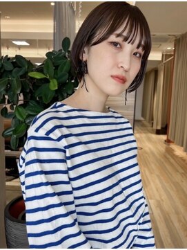 バランス 福山店(BALANCE.) 切りっぱなしミニボブ