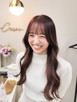 クリーム 町田(Cream) 大人かわいいナチュラル似合わせ小顔レイヤーカット