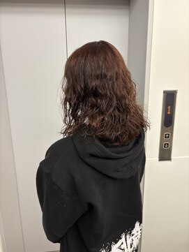 ローレンアオ(LOREN AO) 【LOREN AO】パーマスタイル/ピンクブラウン