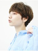 くびれショート・ボブ/丸顔/前髪あり/絶壁解消/40代/30代/長め