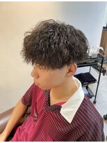 ビハインドザカーテン(BEHIND THE CURTAIN)&nbsp;ツイストスパイラルパーマ×ナチュラルブラウン