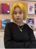 ブリーチカラー ハイトーンカラー イエローカラー