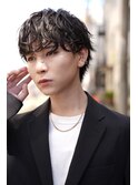 Men'sカット/学割U24カットカラー/眉毛/ニュアンスパーマ/新越谷