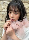 20代30代大人美人小顔ブリーチなし韓国ヘアアッシュブラック