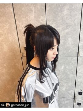 ガルボヘアー 名古屋栄店(garbo hair) #名古屋#栄#プルエクステ#エクステ#カラー# ブリーチ