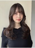 【DECO 柏原】アッシュブラウン ×ほんのりレイヤー