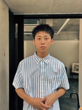 エクスプロア デザイン アクト 三鷹(EXPLORE DESIGN ACT.) メンズスパイキーショートパーマ[三鷹/三鷹駅]