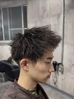 ビカムメンズヘアー 栄店(become men's hair)&nbsp;スパイキーショート/名古屋/栄