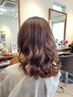 【平日14時~16時限定】カット+カラー+パーマ+Tr¥17000~