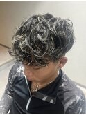 MEN’S HAIR/波巻ツイストスパイラル/フェザーパーマ/柏