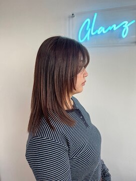 グランツ(GLANZ) 顔まわりレイヤースタイル