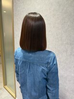 レターバイノベル(letter by novel)&nbsp;大人ショートボブ丸みショートカットマッシュショート前髪あり