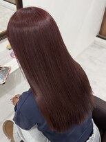 アールシリウス(R,SIRIUS)&nbsp;ブリーチ1回で出来るボルドーカラー