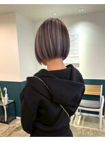 ヘアーブレイス(hair brace) 千葉駅/着物ヘア/大人ガーリー/ダークアッシュ/似合わせカット