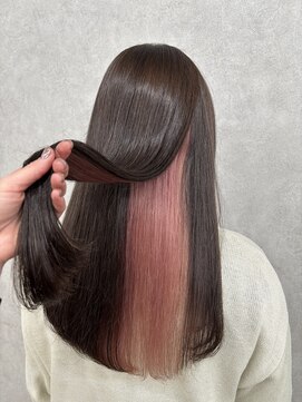 アン ブリーチ 大宮駅東口店(UN BLEACH) インナーカラー/ピンクベージュ