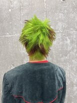 オーン 渋谷(OOn)&nbsp;ネオングリーン×ブラウン