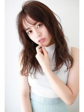 La fith hair SHISEI 名古屋2号店【ラフィス ヘアー シセイ】【4月9日OPEN（予定）】 【La fith】 大人可愛いセミロングウェーブスタイル