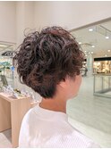 カーリーショートスタイル