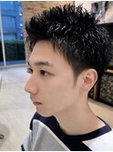 30代40代50代大人ハンサムなスパイキーショート（5）