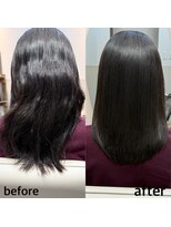 リブ(LIV)&nbsp;強いうねりを改善する髪質改善縮毛矯正