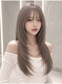 バタフライカット/ロング/韓国ヘア