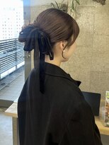 シロ 大名2号店(SiLO)&nbsp;シニヨン☆リボンアレンジ