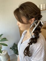 シー(See.)&nbsp;小顔アレンジ サイド編みおろし