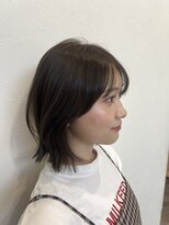 ヘアアンドリラクゼーション ジン(Jinn)&nbsp;透明感たっぷりオリーブグレージュカラー