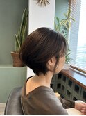 ショート/ココアブラウン/くびれ/20代30代40代