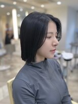 ニューヨークニューヨーク なんば道頓堀店(NYNY)&nbsp;【韓国ヘア】タッセルボブ