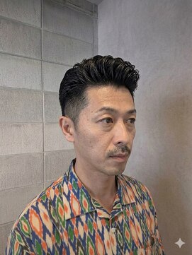 ワンワンオー バーバーショップ コンチネンタル(@110 BARBER SHOP continental) コームオーバー
