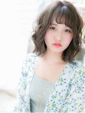 モッズヘア 越谷(mod's hair) *mod's越谷*くせ毛風ふわふわ愛されミディアムa