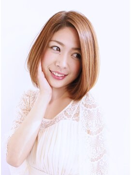 クールドセリエ 新宿南口店(Coeur de cellier) 大人可愛いワンレンボブ