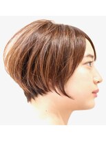 ヘア デザイン リスク(HAIR DESIGN RISK)&nbsp;【RISK 高橋勇太】シルエットが完璧な束感ショートボブ