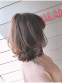 ミルクティーベージュカラーくびれレイヤー