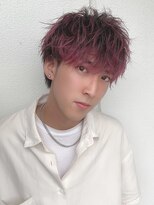 ヴィーナス 倉敷店(Ve-nus)&nbsp;ハイトーンバング×ニュアンスパーマ