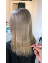 ラフ 難波店(LAFF)&nbsp;#黒髪#ボブルフ#ネビージュ#小顔#ワンレン