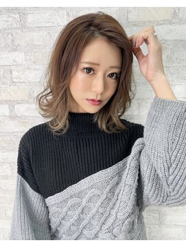 オーロ 西宮店(ORO) 春色におすすめ☆ミルクティーカラー