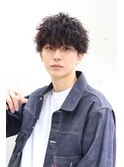 圧倒的無造作のウェーブパーマ 